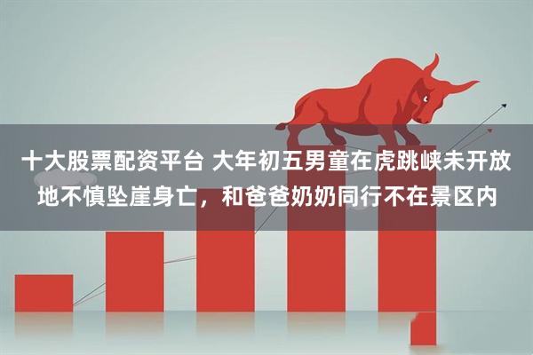 十大股票配资平台 大年初五男童在虎跳峡未开放地不慎坠崖身亡，和爸爸奶奶同行不在景区内